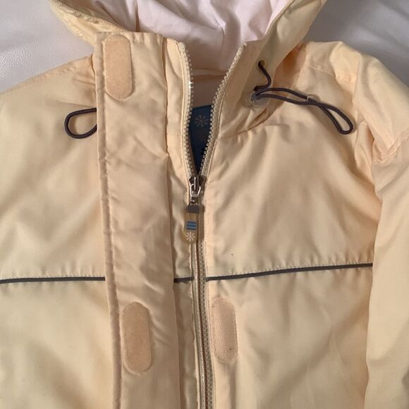 TILT Outdoor Living Fleece Full Zipper Yellow  Hooded Jacket Women’s Size M - Picture 9 of 16